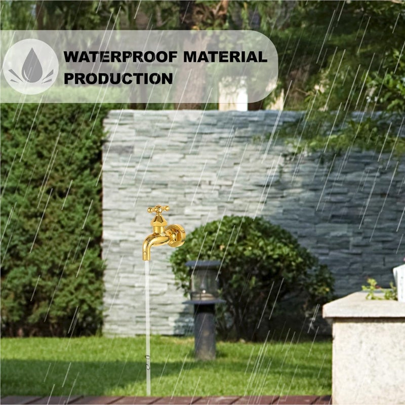 balacoo 1set Invisible Faucet Fountain Garden Decoration Creative Floating Spout Ornament for Courtyard Art Pump for Outdoor Decor and Projects - Image 4